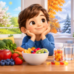 Vitamine per bambini al cambio di stagione